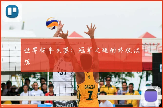 世界杯半决赛：冠军之路的终极试炼